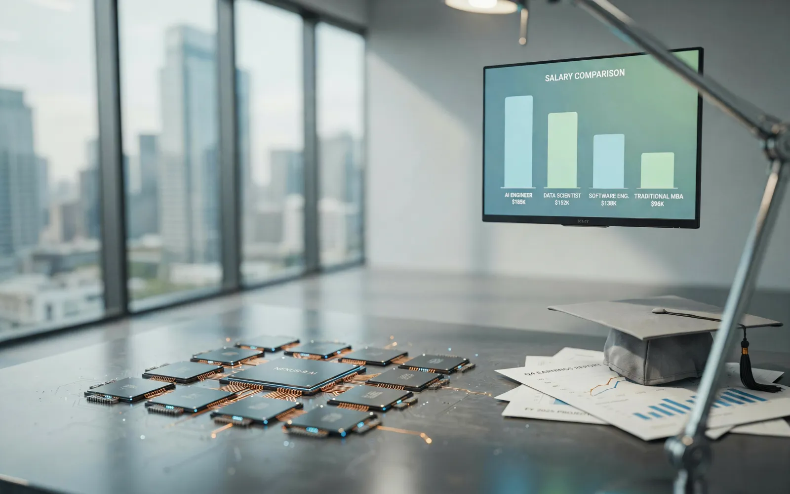 Sanders AI Wealth Fund Plan, Nvidias RTX Spark Chip, and the College Salary Gap