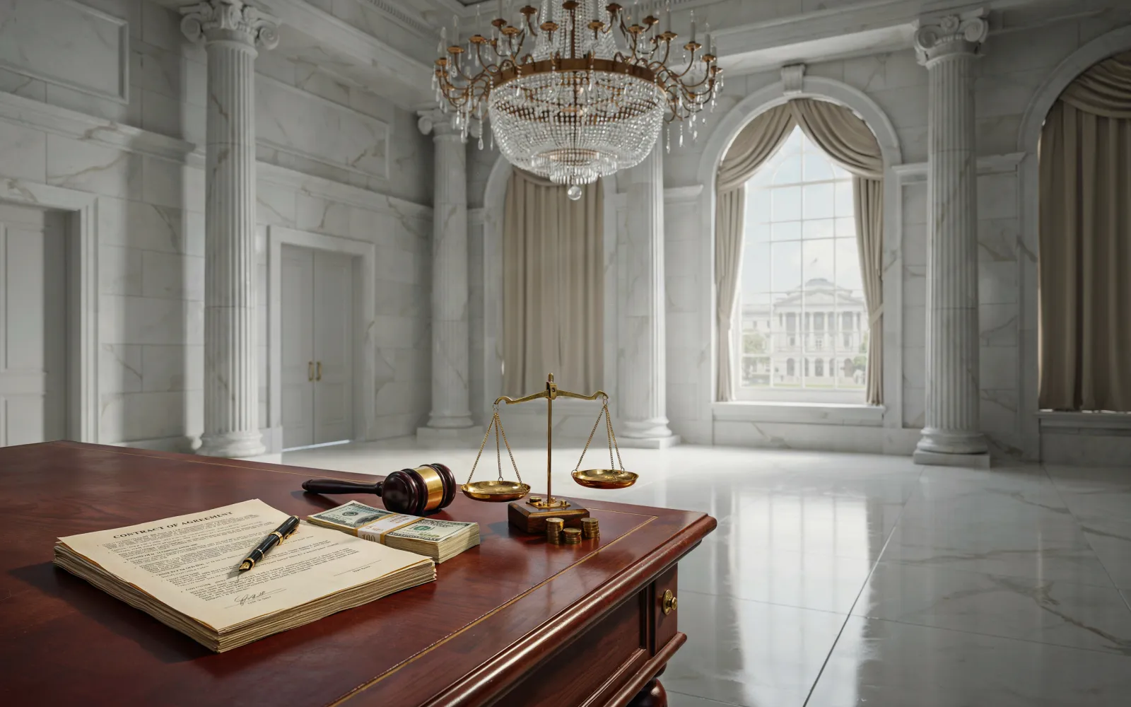 Judge Halts Trumps White House Ballroom, Donors $50 B Contracts Spark Corruption Concerns