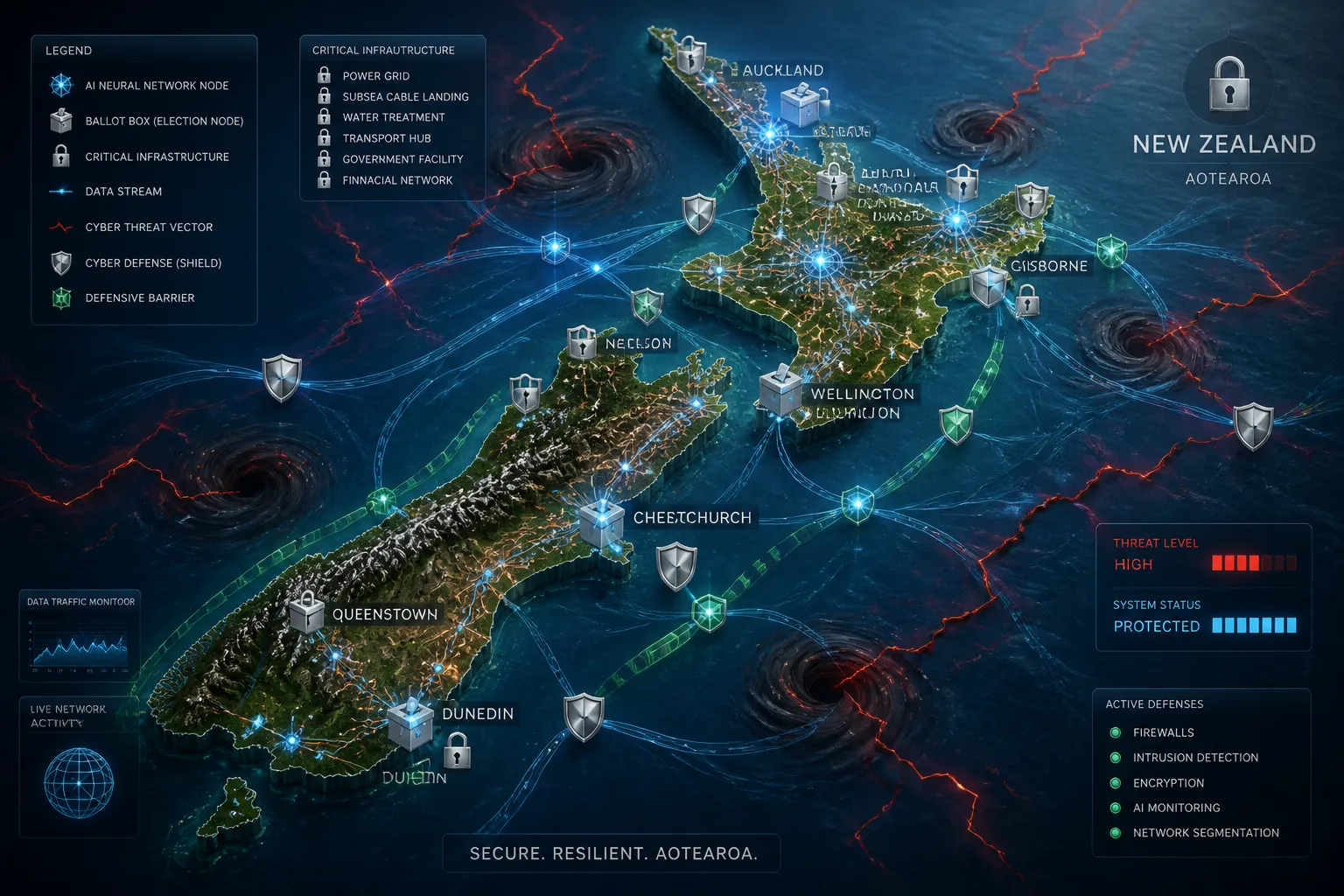 New Zealand Electoral Commission Prepares for AI-Driven Cyber Threats Ahead of November Election