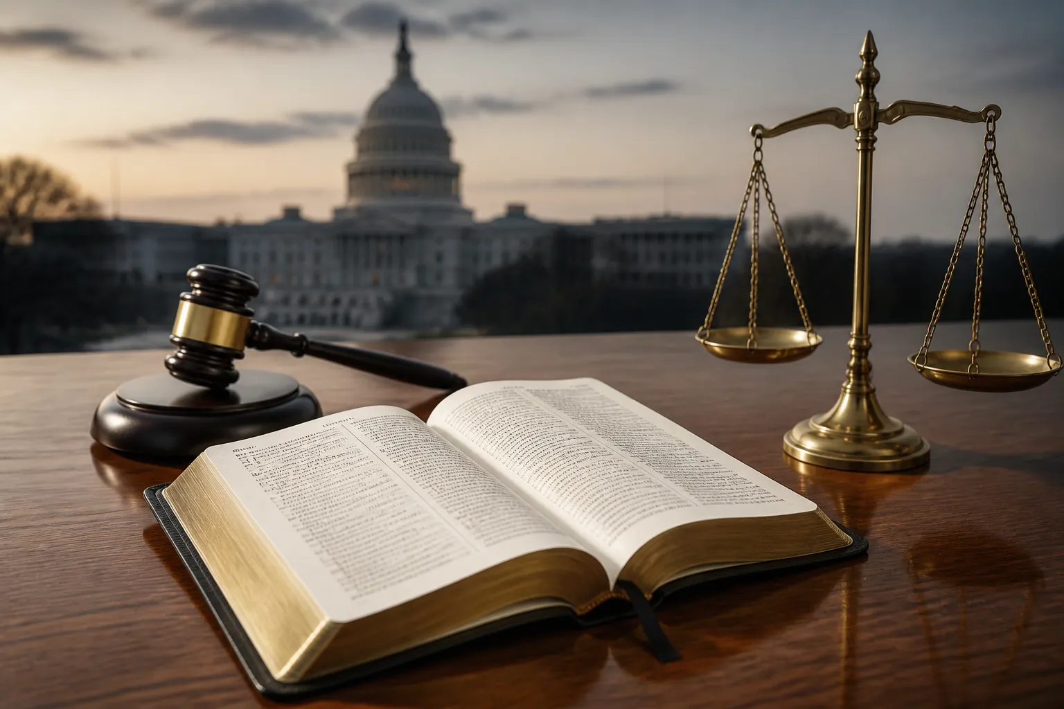 Senator Warnock Meets Speaker Johnson Over Divergent Views on Matthew 25
