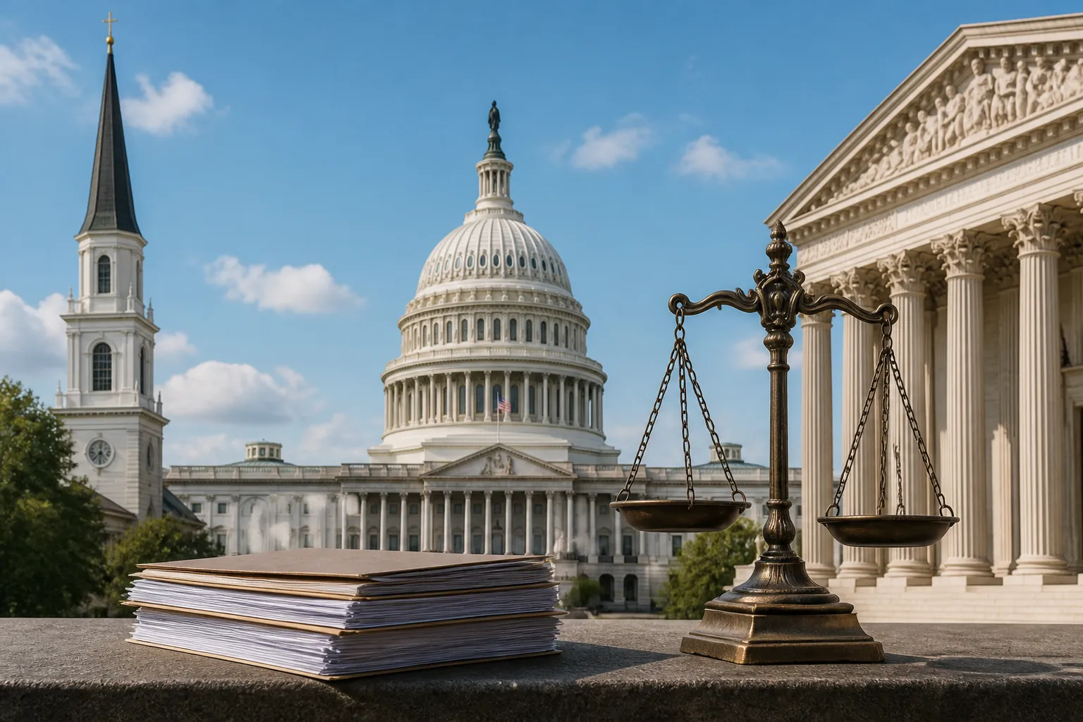 Congressmen Seek to Reopen Church-Tax Law Challenge in Fifth Circuit
