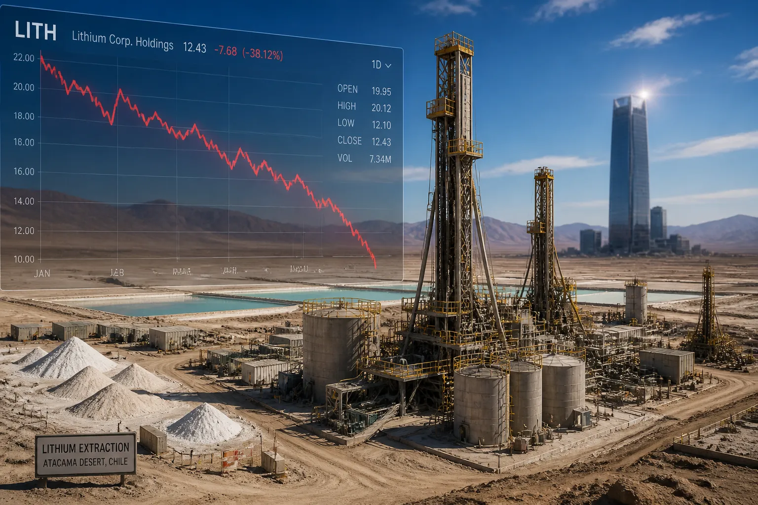 Chiles New Lithium Policy Sends SQM Shares Down 2%, While Albemarle Holds Steady