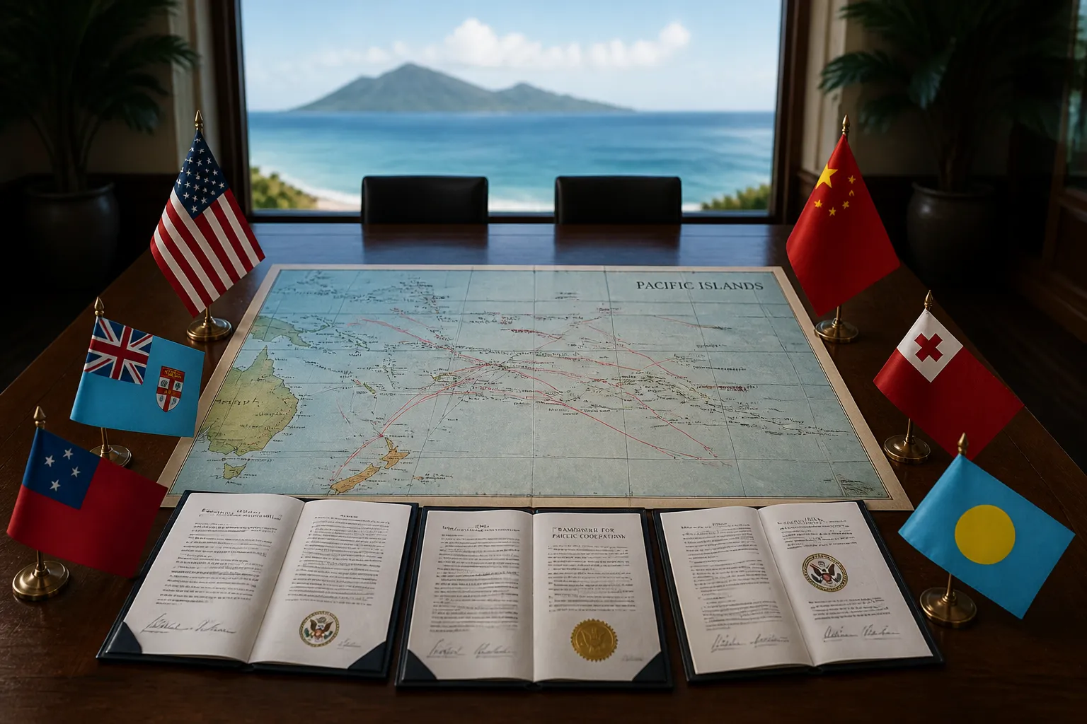 Pacific Islands Forum Leaders Meeting Looms as China-US Rivalry and New Security Treaty Proposal Shape Regional Debate