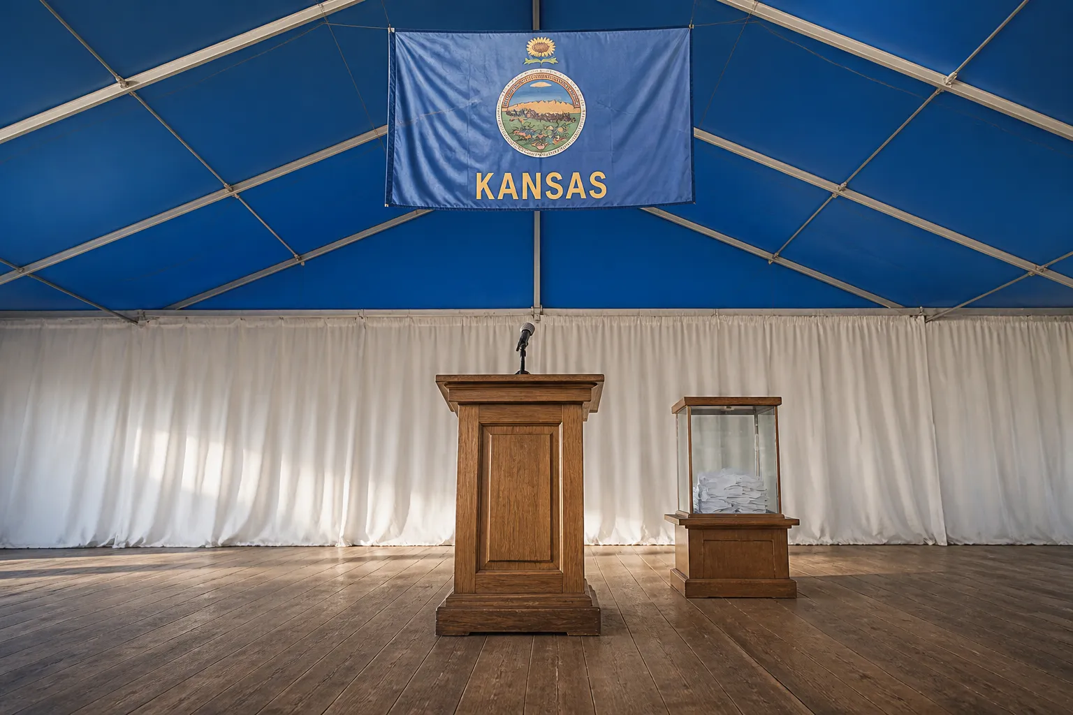 Kansas Primary Draws 650,000 Voters; Senate Race Heads to State Fair Debate