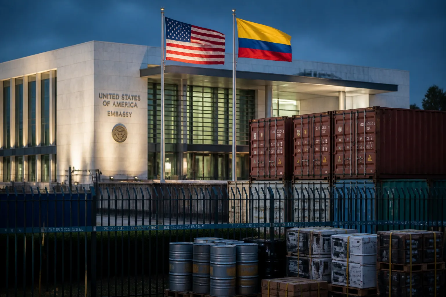 U.S. Secretary of State Visits Colombia to Reaffirm Security and Trade Ties